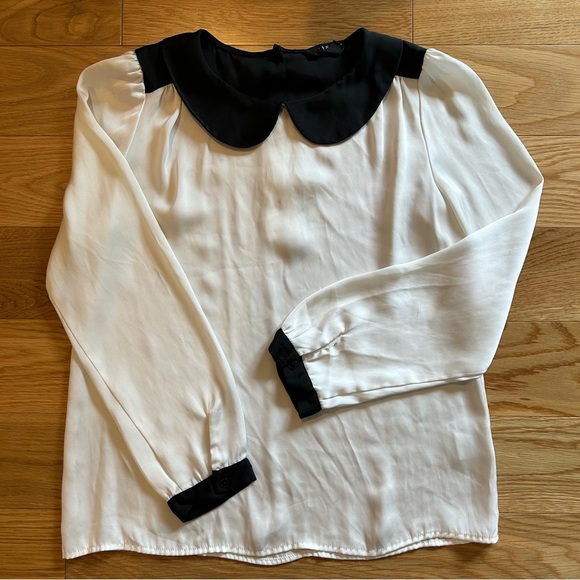 Sandro Tops - Sandro Peter Pan Blouse